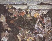 Egon Schiele Summer Landscape (mk12) oil painting artist